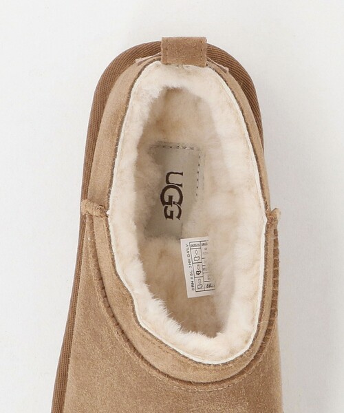 UGG（アグ）の「＜UGG＞クラシック マイクロ / Classic Micro（スリッポン・レディース・ブラウン系/ブラック・5/6/8/7）」の12枚目の写真