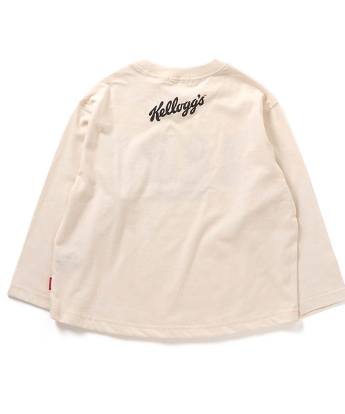 F.O.KIDS（エフオーキッズ）の「F.O.KIDS/エフオーキッズ ケロッグ 長袖Tシャツ（Tシャツ/カットソー・キッズ・パープル/オレンジ/グリーン/キナリ・130/140/150/160）」の5枚目の写真