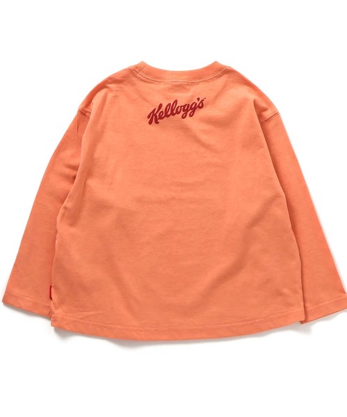 F.O.KIDS（エフオーキッズ）の「F.O.KIDS/エフオーキッズ ケロッグ 長袖Tシャツ（Tシャツ/カットソー・キッズ・パープル/オレンジ/グリーン/キナリ・130/140/150/160）」の21枚目の写真