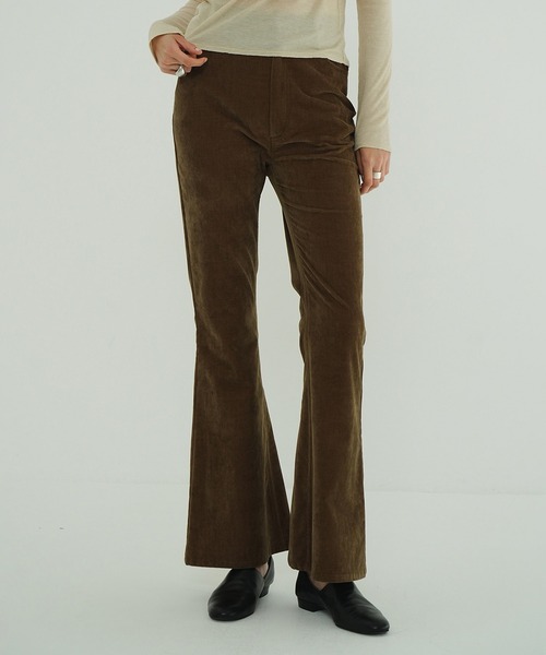 CLANE フレアパンツ　VELVET BELL BOTTOMS VELVET BELL BOTTOMS（その他パンツ）｜CLANE（クラネ）のファッション