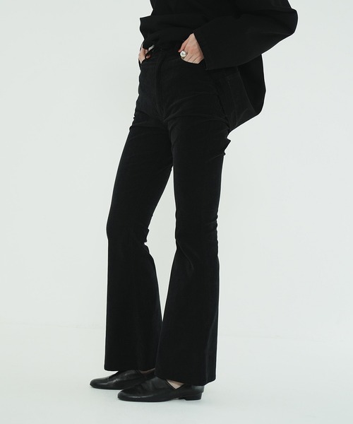 CLANE フレアパンツ　VELVET BELL BOTTOMS VELVET BELL BOTTOMS（その他パンツ）｜CLANE（クラネ）のファッション