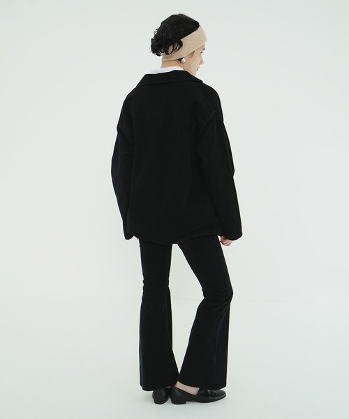 CLANE(クラネ)の「VELVET BELL BOTTOMS(その他パンツ・レディース・ブラック/ブラウン/ピンク・0/2/1)」の10枚目の写真