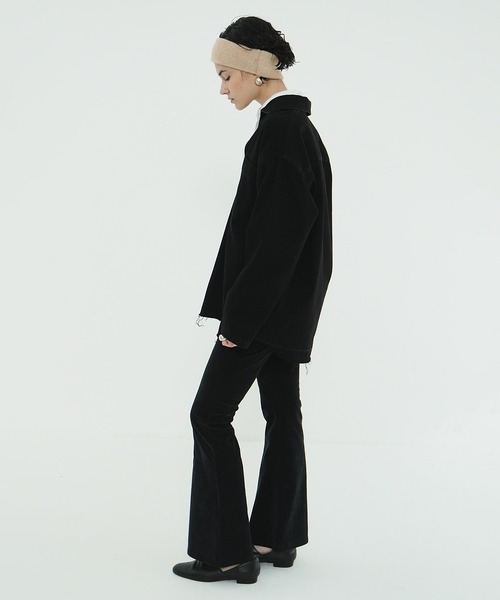 CLANE(クラネ)の「VELVET BELL BOTTOMS(その他パンツ・レディース・ブラック/ブラウン/ピンク・0/2/1)」の11枚目の写真