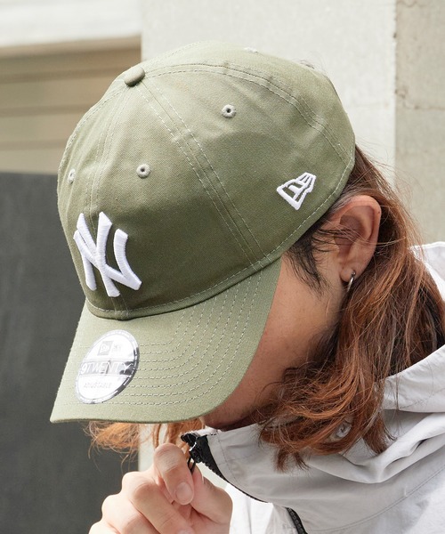 NEW ERA(ニューエラ)の「NEW ERA/ニューエラ LEAGUE ESSENTIAL 9TWENTY キャップ(キャップ・メンズ・カーキ/ベージュ系1・FREE)」の2枚目の写真