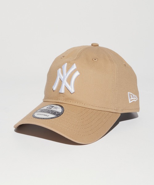 NEW ERA(ニューエラ)の「NEW ERA/ニューエラ LEAGUE ESSENTIAL 9TWENTY キャップ(キャップ・メンズ・カーキ/ベージュ系1・FREE)」の4枚目の写真