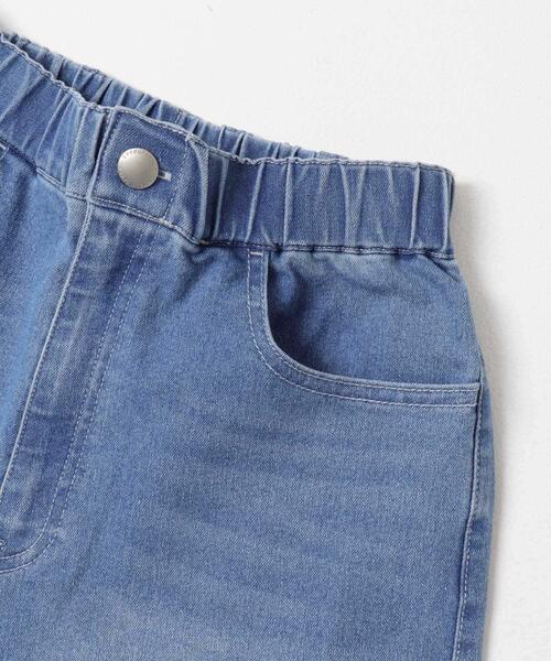 URBAN RESEARCH DOORS（アーバンリサーチドアーズ）の「『WEB/一部店舗限定』デニムイージーパンツ(KIDS)（デニムパンツ・キッズ・グレー/ブルー・150）」の5枚目の写真