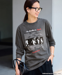 FRAMe WORK ロングTシャツ FRAMeWORK - FRAMeWORK グラフィックロングスリーブTシャツの