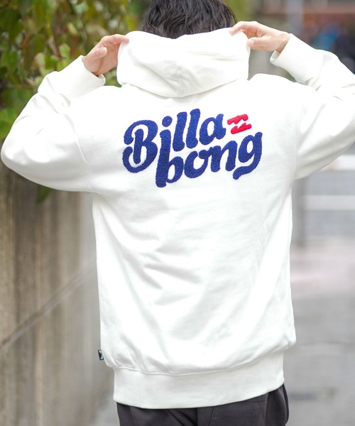 BILLABONG(ビラボン)の「BILLABONG メンズ GROOVY パーカー 【OVER FIT】【2025年秋冬モデル】/ビラボンバックプリントジップアップフーディー・パーカー(パーカー・メンズ・ブルー系その他/ブラック/オフホワイト・MEDIUM/LARGE/X-LARGE)」の1枚目の写真