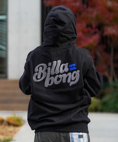 BILLABONG(ビラボン)の「BILLABONG メンズ GROOVY パーカー 【OVER FIT】【2025年秋冬モデル】/ビラボンバックプリントジップアップフーディー・パーカー(パーカー・メンズ・ブルー系その他/ブラック/オフホワイト・MEDIUM/LARGE/X-LARGE)」の11枚目の写真