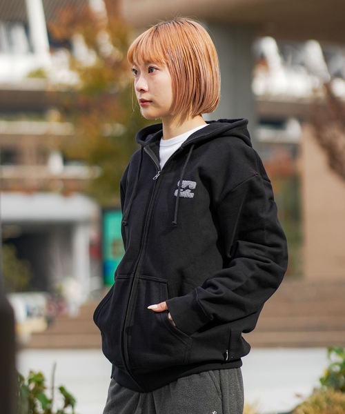 BILLABONG(ビラボン)の「BILLABONG メンズ GROOVY パーカー 【OVER FIT】【2025年秋冬モデル】/ビラボンバックプリントジップアップフーディー・パーカー(パーカー・メンズ・ブルー系その他/ブラック/オフホワイト・MEDIUM/LARGE/X-LARGE)」の10枚目の写真
