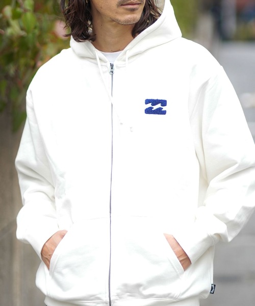 BILLABONG(ビラボン)の「BILLABONG メンズ GROOVY パーカー 【OVER FIT】【2025年秋冬モデル】/ビラボンバックプリントジップアップフーディー・パーカー(パーカー・メンズ・ブルー系その他/ブラック/オフホワイト・MEDIUM/LARGE/X-LARGE)」の5枚目の写真