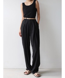 swane（スワネ）の「tank and slacks set（セットアップ）」