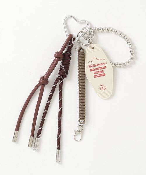 ROSE BUD(ローズバッド)の「ROSE BUD PLATE CHARM(チャーム・レディース・レッド/ブラウン/ブラック・ONE SIZE)」の1枚目の写真