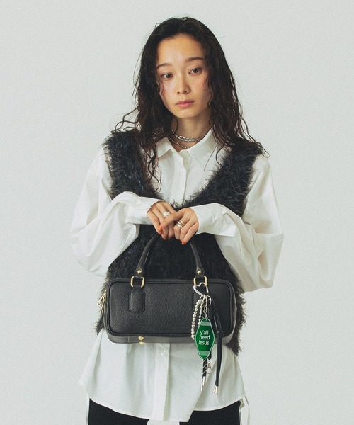 ROSE BUD(ローズバッド)の「ROSE BUD PLATE CHARM(チャーム・レディース・レッド/ブラウン/ブラック・ONE SIZE)」の5枚目の写真
