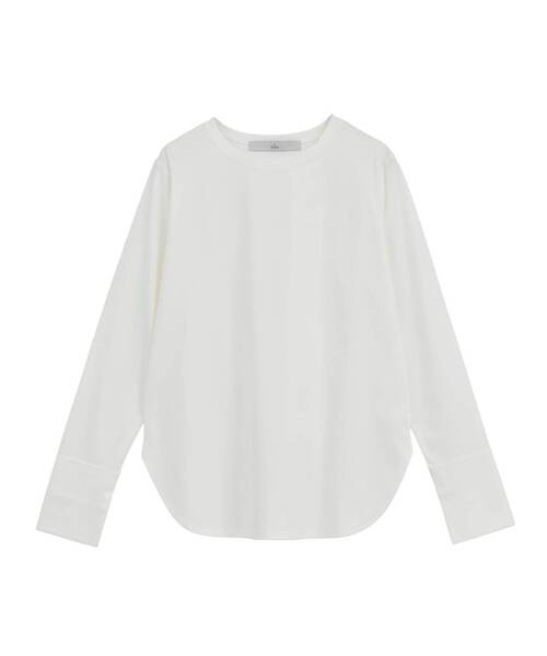 Tiara(ティアラ)の「スリットスリーブトップス(Tシャツ/カットソー・レディース・ホワイト・FREE)」の1枚目の写真