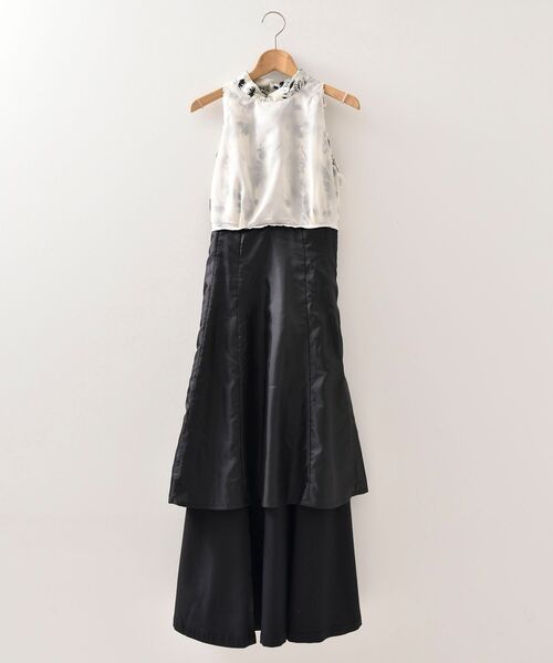 MAJESTIC LEGON（マジェスティックレゴン）の「2wayアメスリウエストキュッとワンピ（ワンピース・レディース・ライトグレー/アイボリー/ブラック・SMALL/MEDIUM）」の18枚目の写真