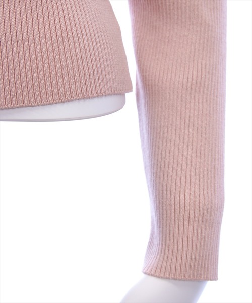 clear（クリア）の「布帛ボウタイパワショルニットトップス[大人 フェミニン 上品]（ニット/セーター・レディース・アイボリー/ブラック/グレー/ピンク・F）」の20枚目の写真