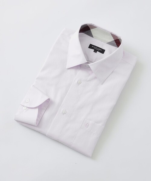 BLACK LABEL CRESTBRIDGE（ブラックレーベル・クレストブリッジ）の「ピンオックスカラーランレギュラーカラーシャツ（シャツ/ブラウス・メンズ・ホワイト/パープル系その他/グリーン系その他/ライトイエロー・S/M/L/XL）」の3枚目の写真