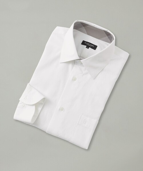 BLACK LABEL CRESTBRIDGE（ブラックレーベル・クレストブリッジ）の「ピンオックスカラーランレギュラーカラーシャツ（シャツ/ブラウス・メンズ・ホワイト/パープル系その他/グリーン系その他/ライトイエロー・S/M/L/XL）」の2枚目の写真
