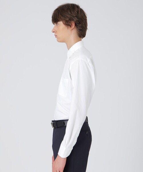 BLACK LABEL CRESTBRIDGE（ブラックレーベル・クレストブリッジ）の「ピンオックスカラーランレギュラーカラーシャツ（シャツ/ブラウス・メンズ・ホワイト/パープル系その他/グリーン系その他/ライトイエロー・S/M/L/XL）」の6枚目の写真