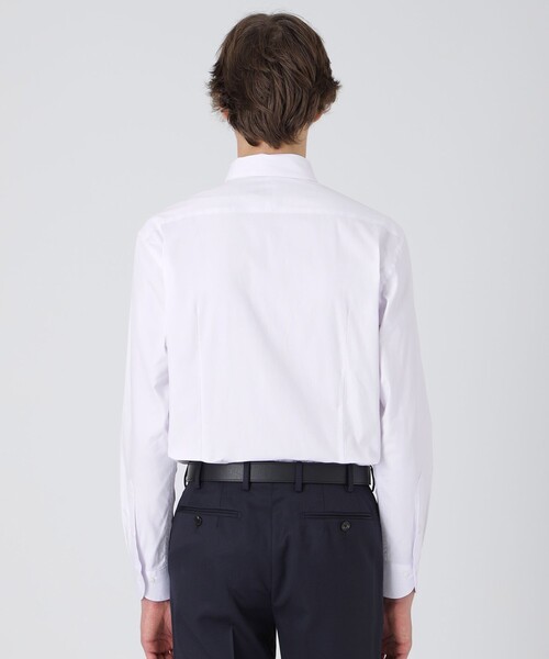 BLACK LABEL CRESTBRIDGE（ブラックレーベル・クレストブリッジ）の「ピンオックスカラーランレギュラーカラーシャツ（シャツ/ブラウス・メンズ・ホワイト/パープル系その他/グリーン系その他/ライトイエロー・S/M/L/XL）」の11枚目の写真