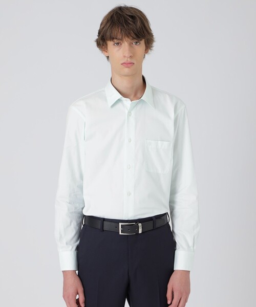 BLACK LABEL CRESTBRIDGE（ブラックレーベル・クレストブリッジ）の「ピンオックスカラーランレギュラーカラーシャツ（シャツ/ブラウス・メンズ・ホワイト/パープル系その他/グリーン系その他/ライトイエロー・S/M/L/XL）」の17枚目の写真