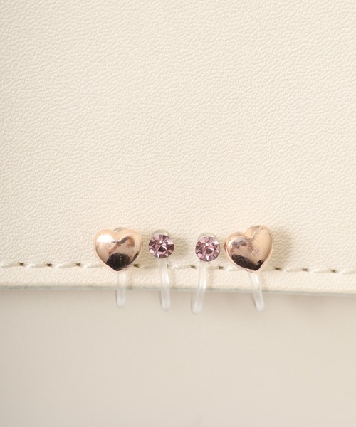 Meing(ミーイング)の「Meing 4点セット ノンホールピアス ピアス風イヤリング 穴なしピアス シリコン(イヤリング・レディース・その他4/その他7/その他9/その他12/その他20/その他21/その他23/その他6/その他14/その他16/その他17/その他18/その他8/その他10/その他13/その他19/その他22/その他24/その他1/その他2/その他3/その他5/その他11/その他15・FREE)」の3枚目の写真