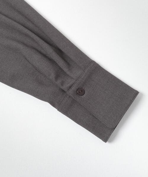 F by ROSSO（エフバイロッソ）の「F by ROSSO　ウールライクプルブラウス（シャツ/ブラウス・レディース・ブラウン/チャコールグレー・FREE）」の21枚目の写真