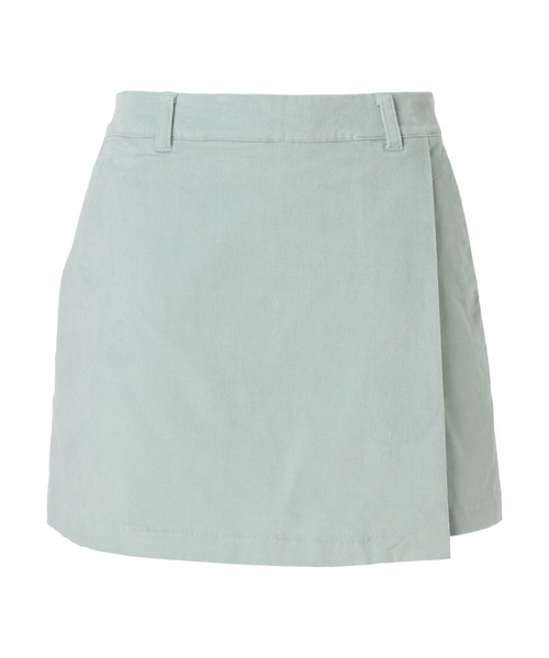 WOMEN COTTON velvetteen キュロット
