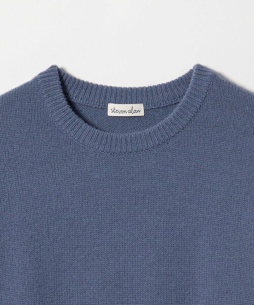 Steven Alan（スティーブンアラン）の「＜Steven Alan＞ウール カシミヤ プルオーバーニット（ニット/セーター・レディース・ブラック/オフホワイト/コバルトブルー/ベージュ・FREE）」の20枚目の写真