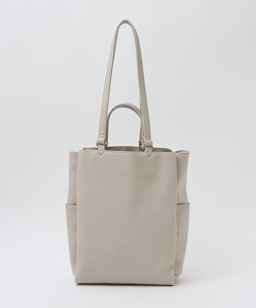 soeur（スール）の「●SOEUR/ダブルハンドルトート/A4/通勤（トートバッグ・レディース・ライトグレー/ダークブラウン/ブラック・フリー）」の11枚目の写真