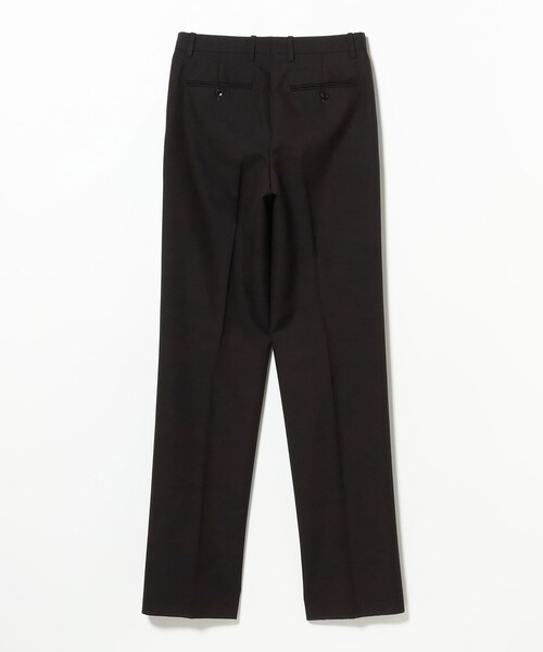 BEAMS F(ビームスエフ)の「【別注】ORTELO / ウール フレスコ 2プリーツ ワイドスラックス(その他パンツ・メンズ・ダークブラウン・50/46/44/48)」の8枚目の写真