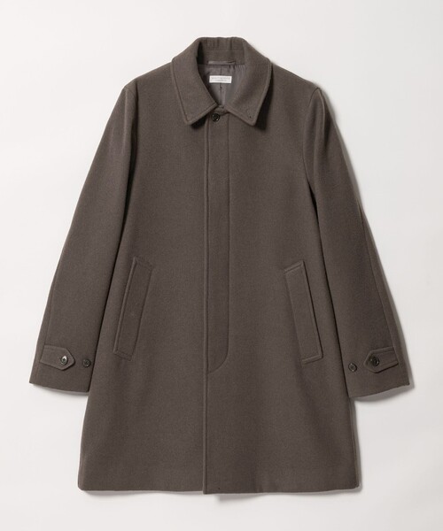 セール】【WEB限定 WARDROBE SMART】PE メルトン バルカラーコート