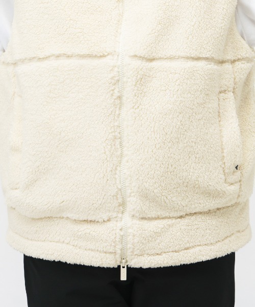 ROXY（ロキシー）の「ロキシー ROXY BELLIS BOA VEST（ベスト・レディース・オフホワイト/ブラック/ブラウン/グリーン・S/M/L）」の7枚目の写真