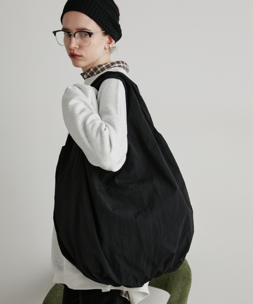 Auntie Rosa Holiday（アンティローザホリデー）の「サークルトートバッグ（トートバッグ・レディース・ブラック/ベージュ・FREE）」の5枚目の写真