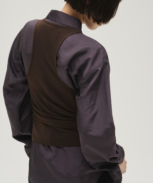 TODAYFUL(トゥデイフル)の「2set Layered Shirts(Tシャツ/カットソー・レディース・キナリ/インディゴブルー・FREE)」の3枚目の写真