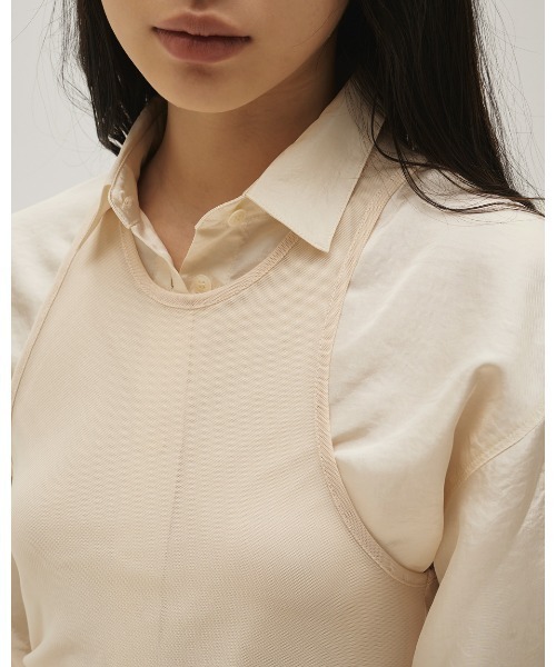 TODAYFUL(トゥデイフル)の「2set Layered Shirts(Tシャツ/カットソー・レディース・キナリ/インディゴブルー・FREE)」の5枚目の写真