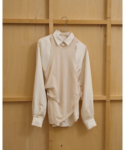 TODAYFUL(トゥデイフル)の「2set Layered Shirts(Tシャツ/カットソー・レディース・キナリ/インディゴブルー・FREE)」の13枚目の写真