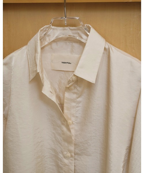TODAYFUL(トゥデイフル)の「2set Layered Shirts(Tシャツ/カットソー・レディース・キナリ/インディゴブルー・FREE)」の15枚目の写真