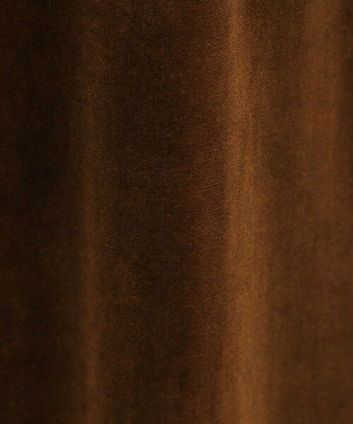 OPAQUE.CLIP（オペークドットクリップ）の「【es】ベロアサロペット【洗濯機OK】（サロペット/オーバーオール・レディース・ブラック/ダークブラウン・36/38）」の13枚目の写真