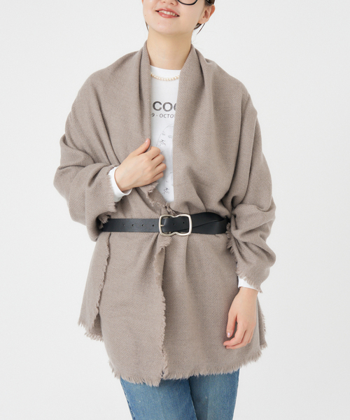 NIMNIMDUAI/ニムニムデュアイ PASHMINA WOOL PLANE STOLE ストール 276