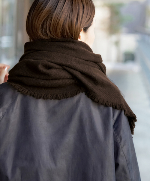 NIMNIMDUAI/ニムニムデュアイ PASHMINA WOOL PLANE STOLE ストール 276