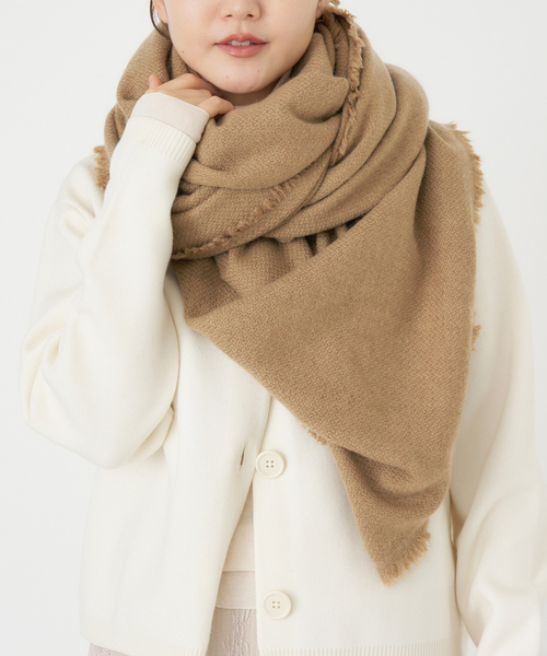 NIMNIMDUAI/ニムニムデュアイ PASHMINA WOOL PLANE STOLE ストール 276