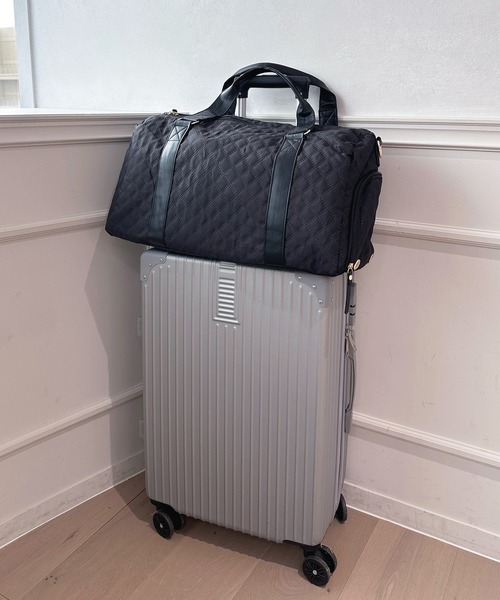 apres jour（アプレジュール）の「【apres jour×ARIAZ】キルティングキャリーオントートバッグ（トートバッグ・レディース・ブラック・FREE）」の3枚目の写真