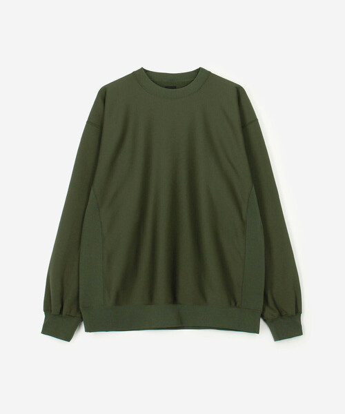 Bshop（ビショップ）の「迷迭香 | 〈別注〉 クルーネック スウェットシャツ MEN（スウェット・メンズ・オリーブ/ベージュ/ダークグレー・3/2）」の3枚目の写真