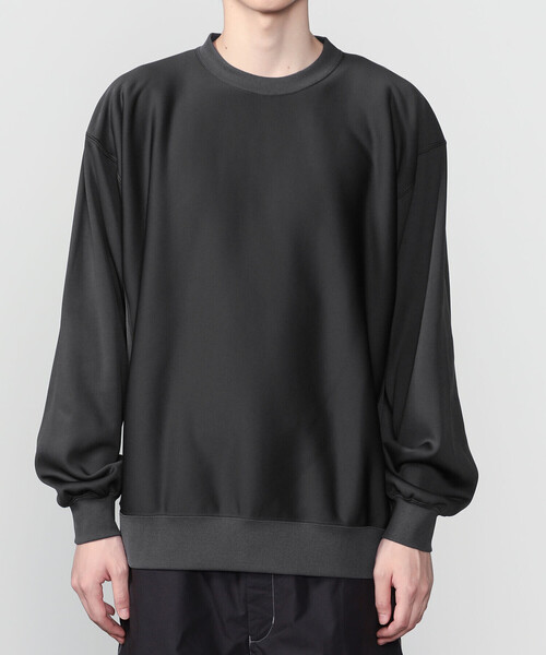 Bshop（ビショップ）の「迷迭香 | 〈別注〉 クルーネック スウェットシャツ MEN（スウェット・メンズ・オリーブ/ベージュ/ダークグレー・3/2）」の8枚目の写真