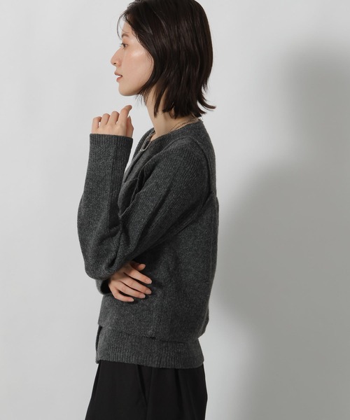 LAKOLE(ラコレ)の「2SETキャミ&カーディガン / 593440(ニット/セーター・レディース・ブラウン/チャコール/グレー/クリーム・FREE)」の11枚目の写真