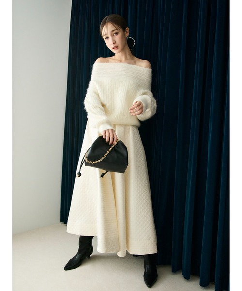 完売/フォクシー＊ダイヤモンドマトラッセ サーキュラースカート 8万＊ 完売/フォクシー＊ダイヤモンドマトラッセ サーキュラースカート 8万＊