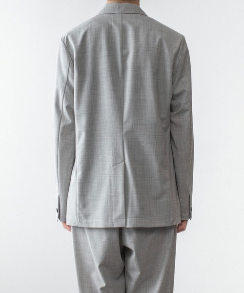 ATTACHMENT(アタッチメント)の「WO/TA ストレッチトロ 2B JKT / WO/TA STRETCH TRO 2B JKT(テーラードジャケット・メンズ・グレー/ダークグレー/ブラック・1/3/2/4)」の14枚目の写真