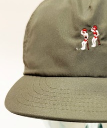 StPT（エスティーピーティー）の「【PKSC/ポンコツスイングクラブ】SWING CLUB　ノラリクラリCAP　ワンポイント刺繍　パッカブル仕様（キャップ）」